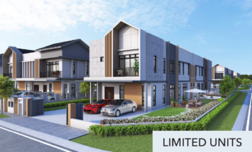 Serunai Type B exterior view in Taman Desa Tebrau
